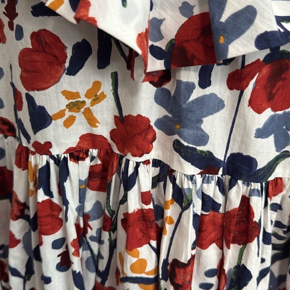 Sofie The Label - Floral Ruffle Puffed Dress - Size Medium - Good Condition!! - Picture 4 of 9